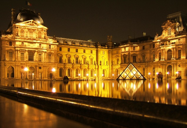 Paris at nighttime