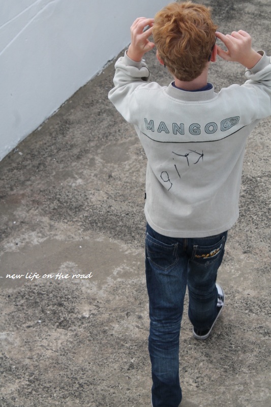 Kyle ~ With his name on his jumper