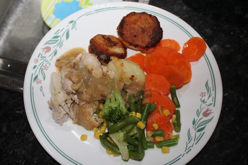 Roast Meal with Gravy