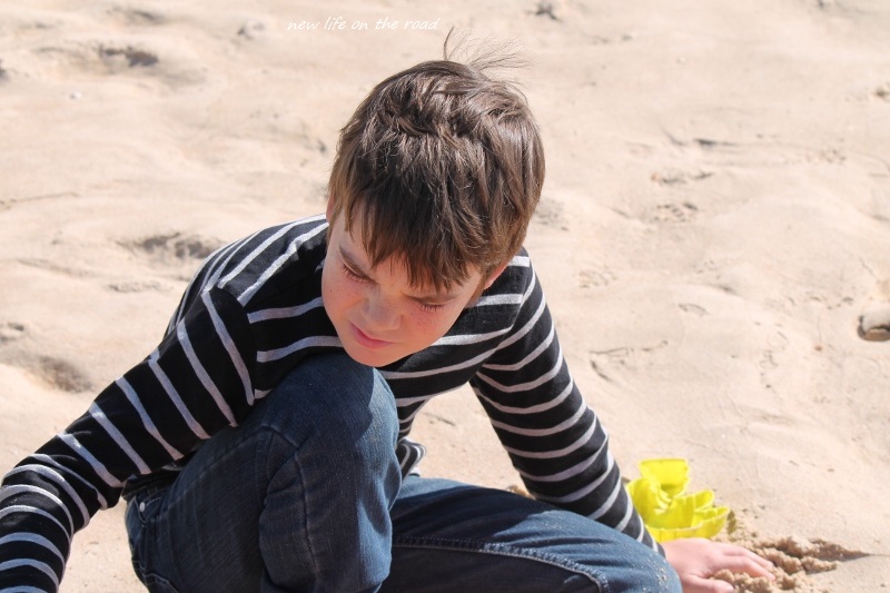 Cameron at the Beach