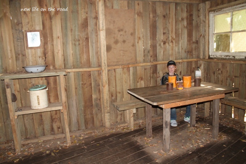 Miners cottage dinning table
