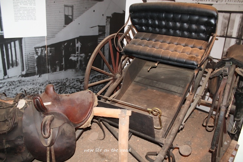 Horse Buggy and Saddles