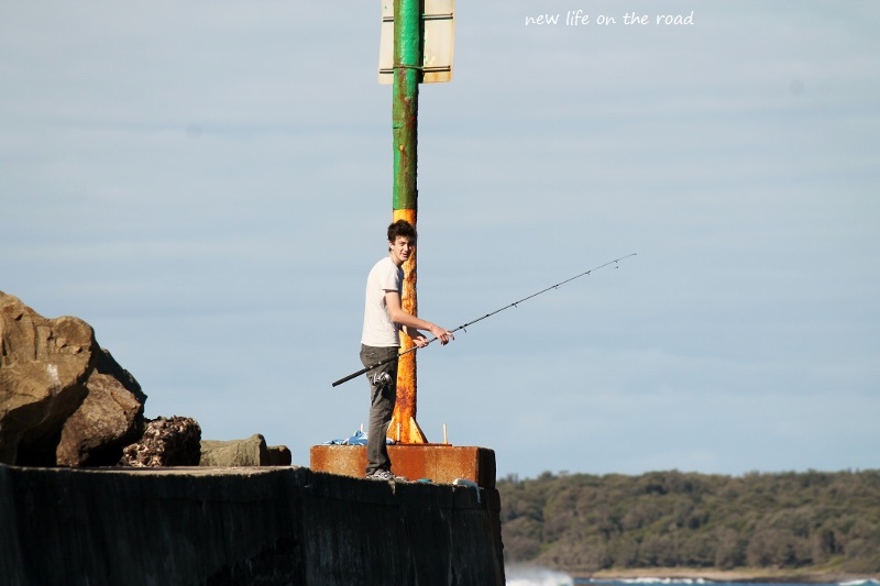 Fishing at Shellharbour