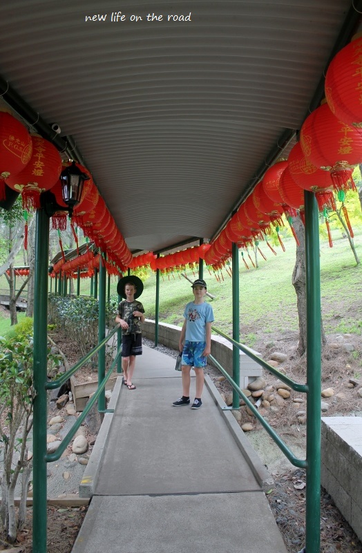 Heading back to the Nan Tien Temple
