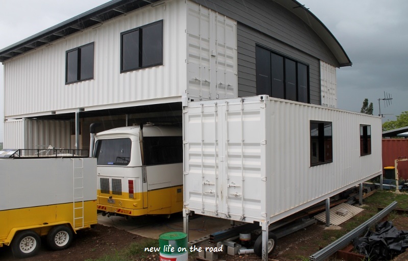 The Hummock Shipping Container House