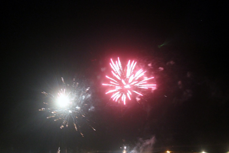 Fireworks on Burnett River Bundaberg