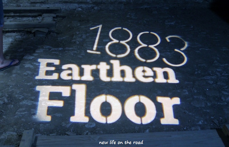 Earthen Floor Built in 1883