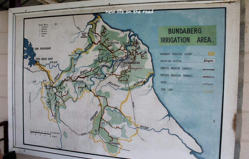 At the Lookout is a Map of Bundaberg
