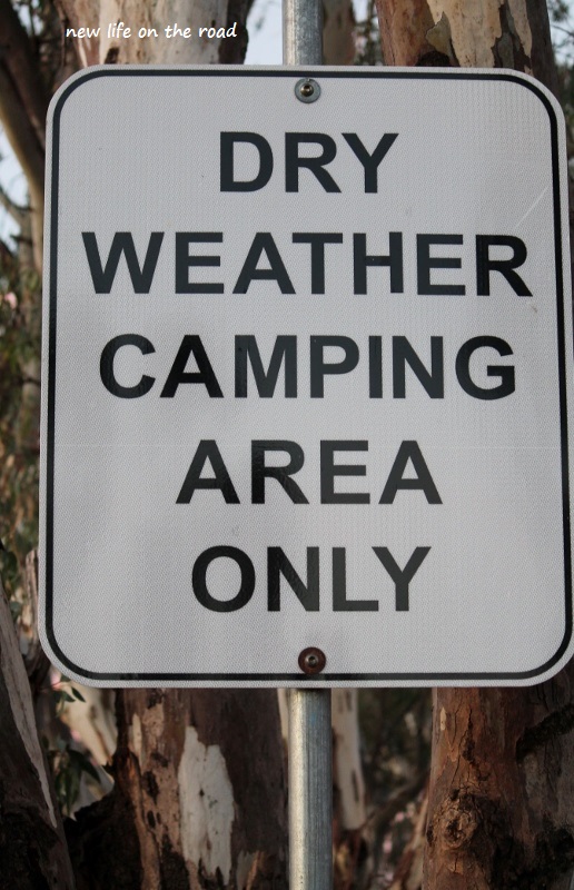 Dry Weather Camping Area Only