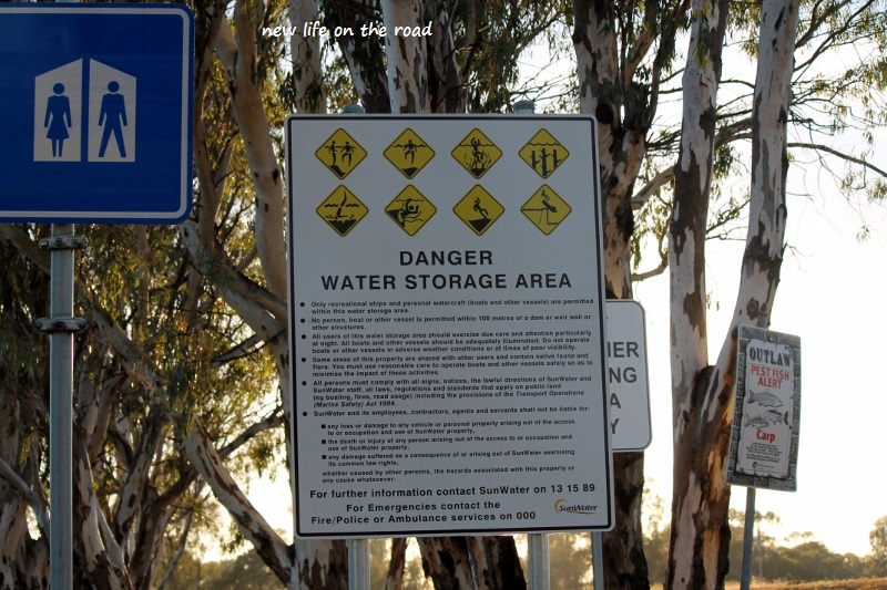 Danger Water Storage Area