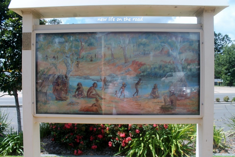 Paintings of the Aborigines in the area