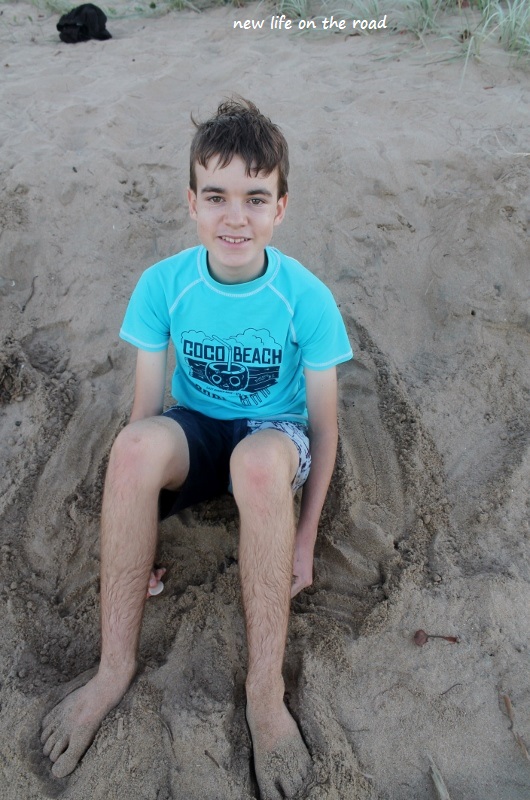 Cameron at The Beach