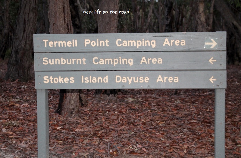Camping areas for tents