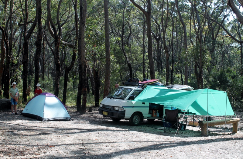 our campervan set up