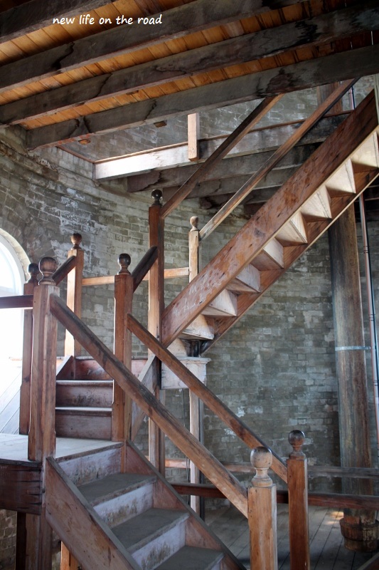Staircase inside the tower