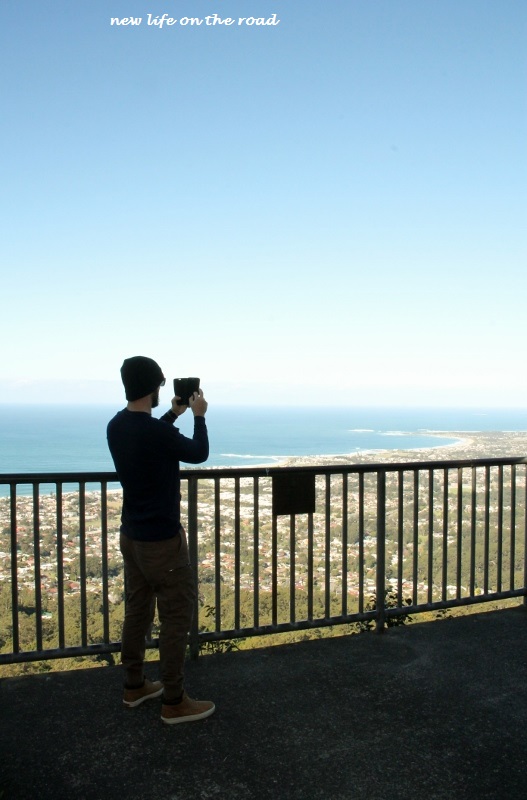 Looking over Wollongong