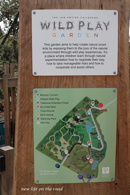 Wild Play Garden Centennial Park Sydney