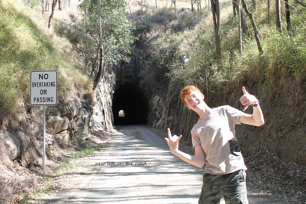 The entrance of Boolboonda Tunnel