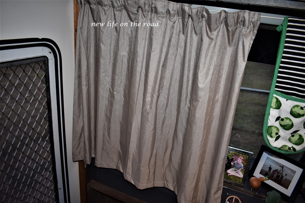 Our front window in the Motorhome