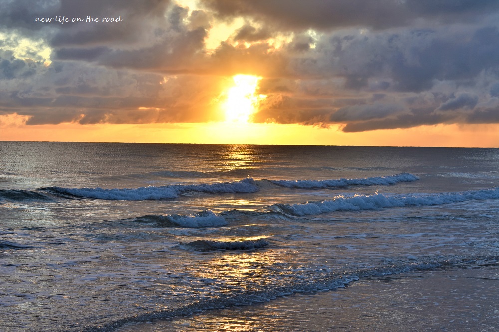 Sunrise at Woodgate Beach