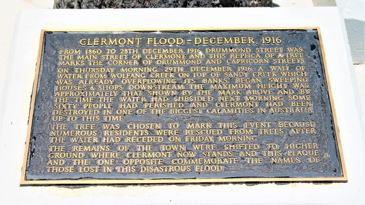 Clermont Flood in 1916